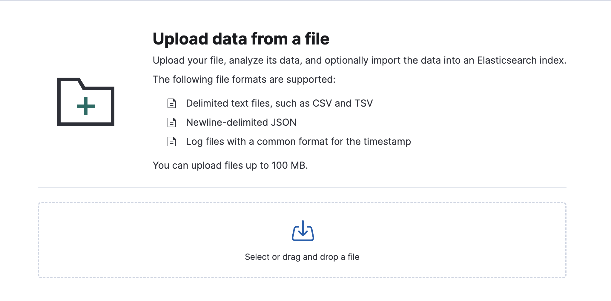File upload UI